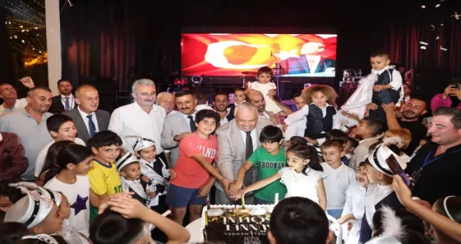Bursa Nilüferli çocuklara sünnet şöleni