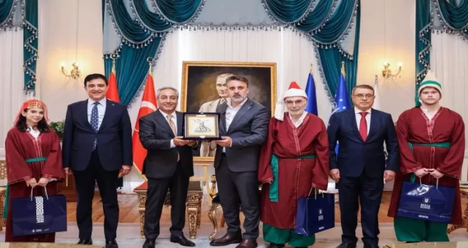 Bursa’nın ahileri belli oldu... Başkan Vekili Biba ahileri ağırladı