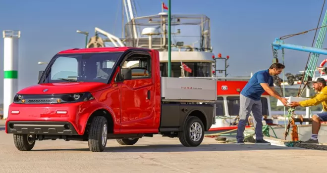 Bursa’nın yerli elektrikli kamyoneti Nilüfer’den dünyaya açılıyor