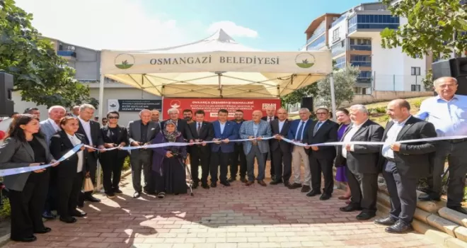 Bursa Osmangazi’de Eylül ayı açılışlar ve yatırımlarla geçti