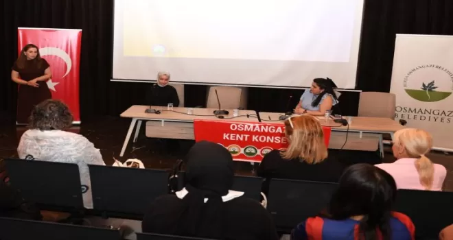 Bursa Osmangazi’de kadınlara menopoz bilinci