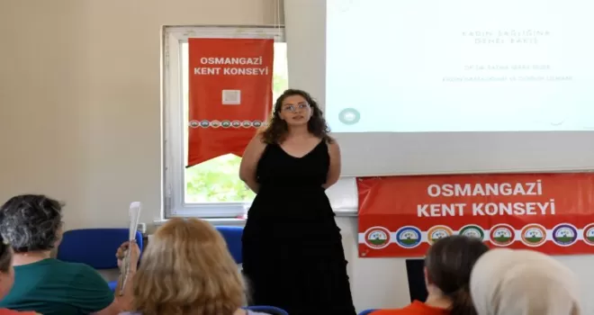 Bursa Osmangazi’de kadınlara özel sağlıklı yaşam buluşması