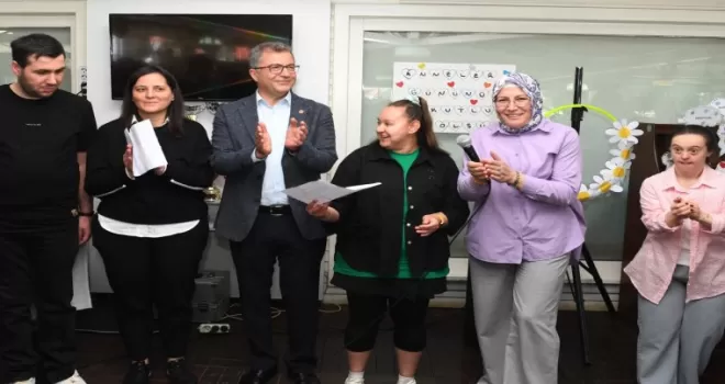 Bursa Osmangazi’de özel gereksinimli bireyler çok mutlu