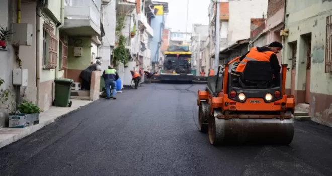 Bursa Osmangazi’de Yeşilova yolları yenileniyor