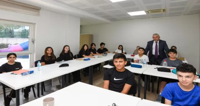 Bursa Osmangazi’de Yetenek Evleri’nde ders zili yeniden çaldı
