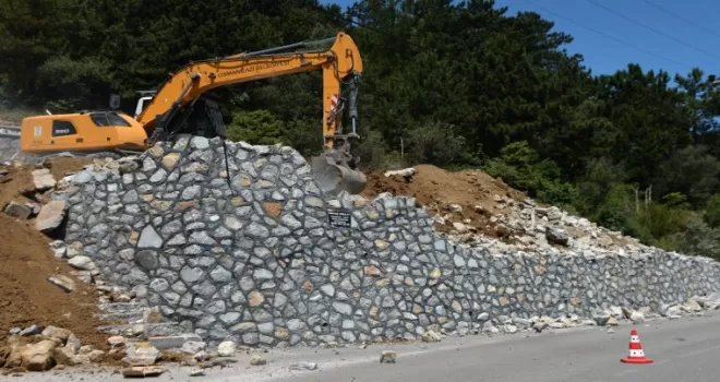 Bursa Osmangazi’den Uludağ yolundaki kaçak yapılara izin yok