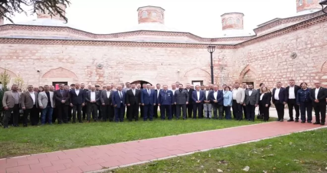 Bursa Yenişehir’de Başkan Özel muhtarları ağırladı