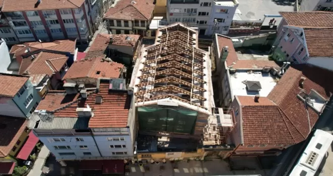 Bursa Yıldırım’da Setbaşı Sanat Merkezi’nde son rötuşlar
