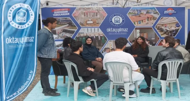 Bursa Yıldırım’da üniversite öğrencilerine sıcak karşılama