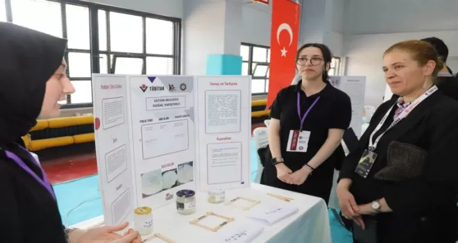 Bursa Yıldırım Ticaret MTAL’de TÜBİTAK 4006 Bilim Fuarı