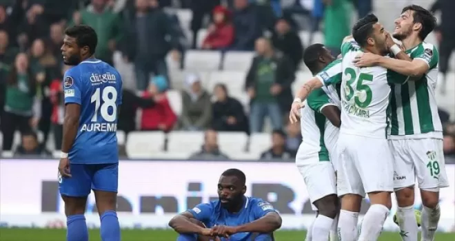 Bursaspor evinde galip