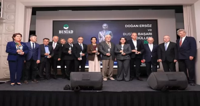 BUSİAD ödülleri sahiplerini buldu