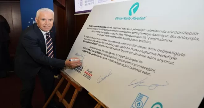 BUSKİ’de kurumsal dönüşüme tarihi adım