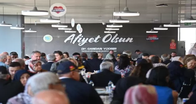 Büyükşehir’den gazilere vefa sofrası