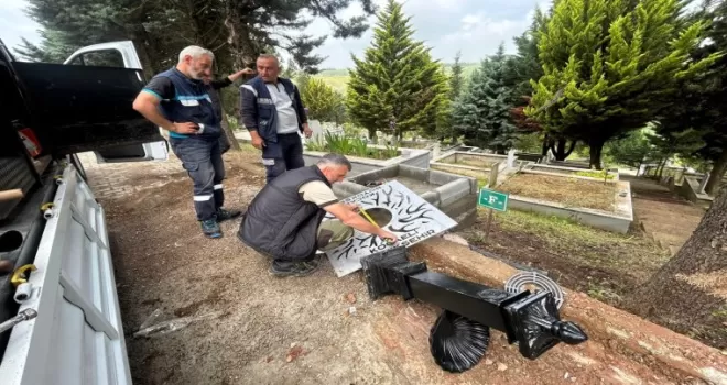 Büyükşehir, mezarlıkların su altyapısını güçlendiriyor