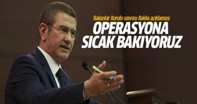 Canikli'den Rakka'ya operasyon açıklaması