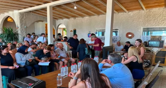 Castello Fontana’ya Çeşme halkından destek