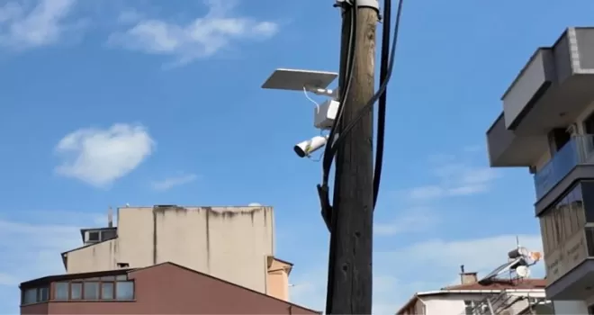 Çayırova’da kaba atık noktalarına kameralı takip