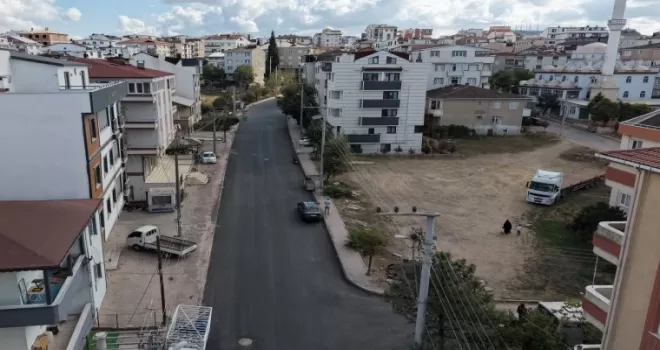 Çayırova Pir Sultan Abdal’da üstyapı tamamlandı