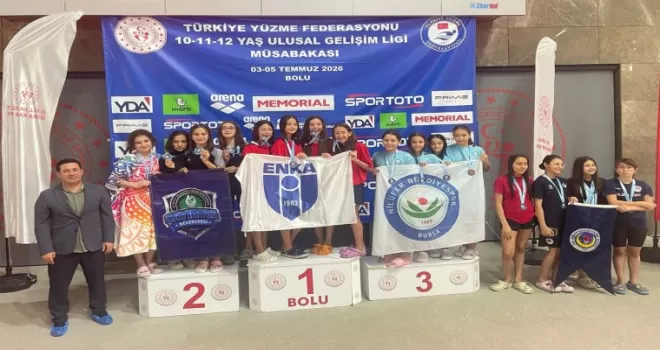 Çayırovalı yüzücüler, bölgeden 25 madalya ile döndü