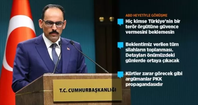 'Çekilme süreci terör örgütlerine fırsat alanı yaratmamalı'