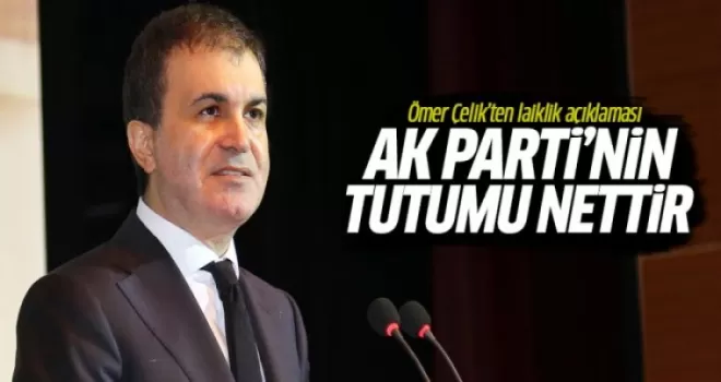 Çelik, laiklik tartışmalarına açıklık getirdi