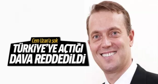 Cem Uzan'ın açtığı 2,5 milyar avroluk dava reddedildi