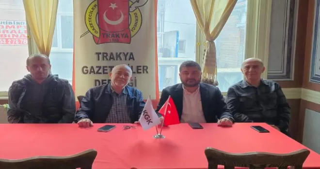 CHP’li Yazgan’dan Trakyalı gazetecilere ziyaret