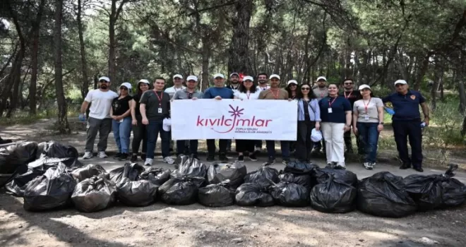 Çiftlik Park Mesire Alanı’nda çevre için el ele verildi