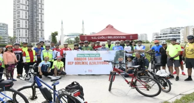 Çiğli’de iklime pedal, doğaya sıfır atık