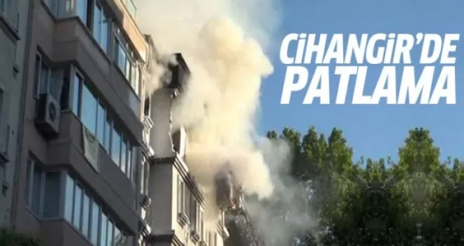 Cihangir'de patlama: 1 ölü