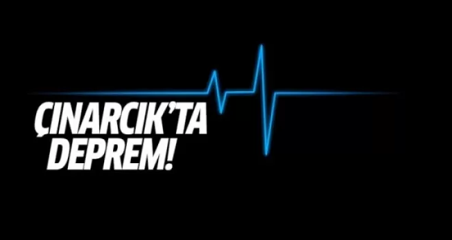 Çınarcık'ta deprem! İstanbul'dan da hissedildi
