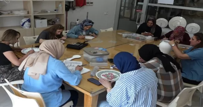 Çini sanatı MABESEN’de can buluyor