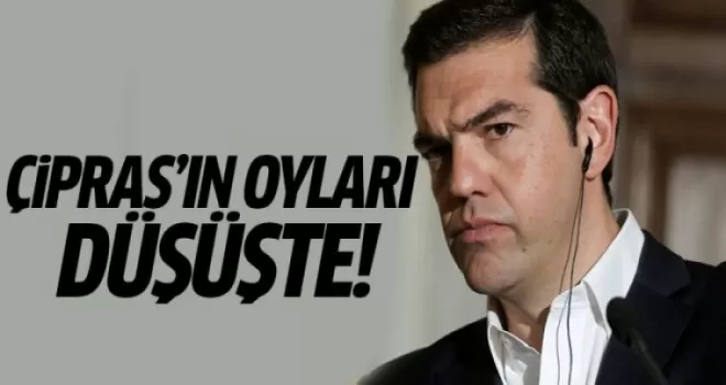 Çipras'ın Oyları Düşüşte