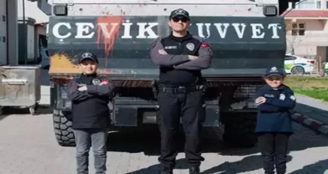 Çocuk polislerle 23 Nisan’a özel klip