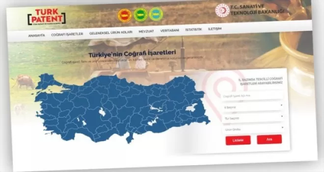 Coğrafi işaret envanteri dijital ortama taşındı