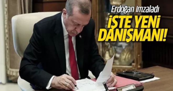 Cumhurbaşkanı Danışmanlığına Atama Resmi Gazete’ de