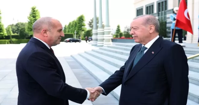 Cumhurbaşkanı Erdoğan, Bulgaristan Başbakanı Radev’i ağırladı