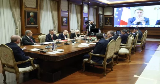 Cumhurbaşkanı Erdoğan’dan Liderler Zirvesi’ne çevrim içi katılım