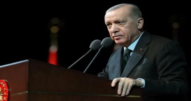 Cumhurbaşkanı Erdoğan’dan şehit ailelerine taziye mesajı
