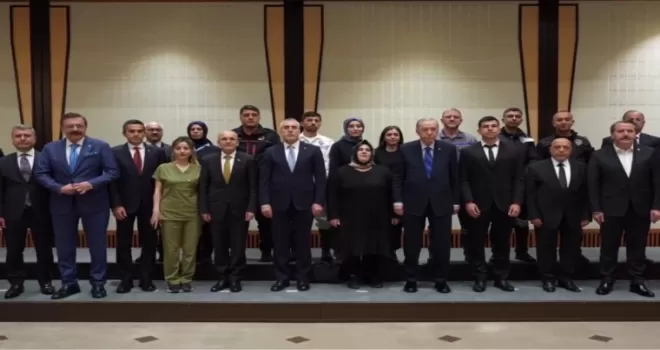 Cumhurbaşkanı Erdoğan, emek temsilcileriyle buluştu