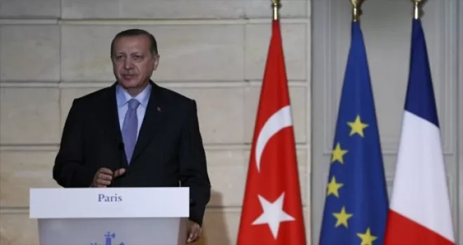 Cumhurbaşkanı Erdoğan Fransa'ya gidecek