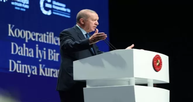 Cumhurbaşkanı Erdoğan: Hedefimiz 250 bin kooperatif