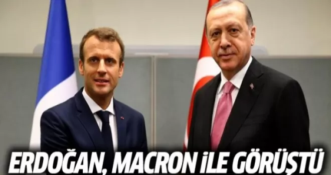 Cumhurbaşkanı Erdoğan, Macron İle Telefonda Görüştü