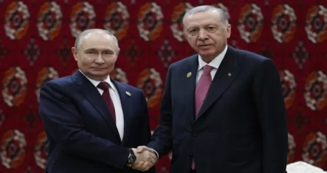 Cumhurbaşkanı Erdoğan, Putin’le görüştü