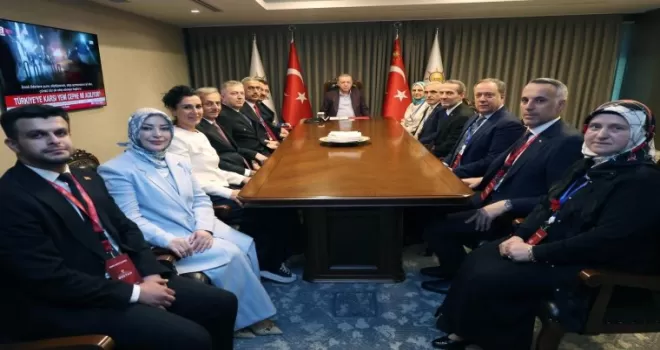 Cumhurbaşkanı Erdoğan, Sakarya heyetini kabul etti