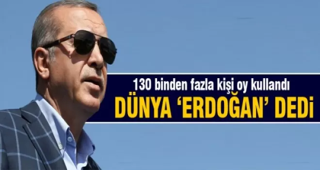 Cumhurbaşkanı Erdoğan "yılın şahsiyeti" seçildi