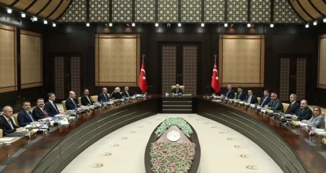 Cumhurbaşkanlığı Kabinesi toplandı