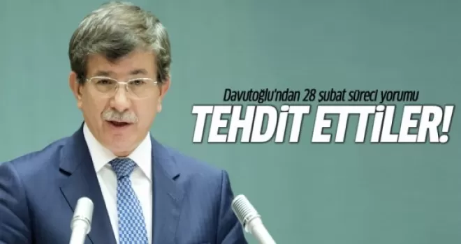 Davutoğlu’ndan 28 şubat süreci yorumu