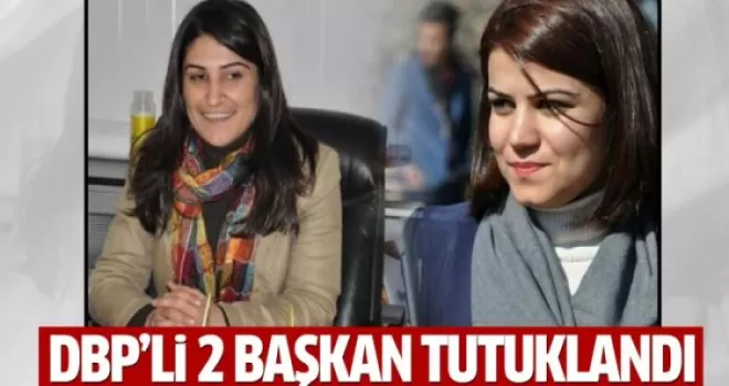 DBP'li 2 belediye eş başkanı tutuklandı